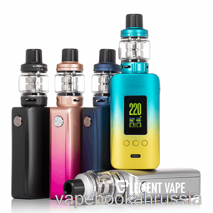 Стартовый комплект Vape Russia вапорессо Gen 200 220w черный